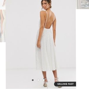 ASOS wedding dress NWT